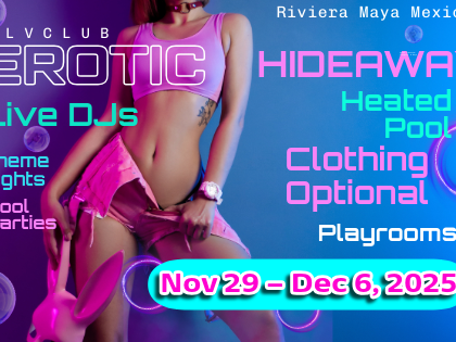 LLV Erotic Hideaway 2025- November 29th – December 6th, 2025